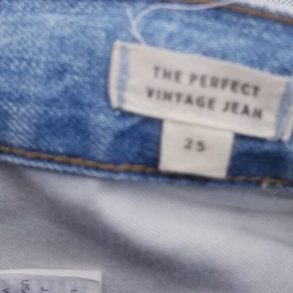 MADEWELL Jeans "The Perfect Vintage Jean" 100% Cotton - Size 25 - Picture 7 of 9